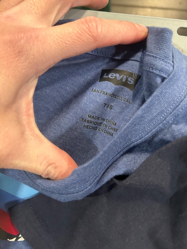 Photo 4 of 2 PACK Levi's children shirts *STOCK PHOTO REF. ONLY