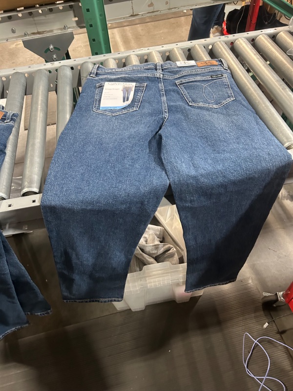Photo 1 of calvin klein vintage straight jeans size 10 *STOCK PHOTO REF. ONLY