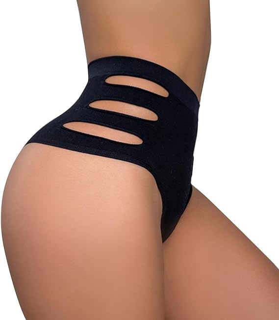 Photo 1 of Cinvik Tummy Control Shapewear Underwear for Women High Waisted Seamless Thong
