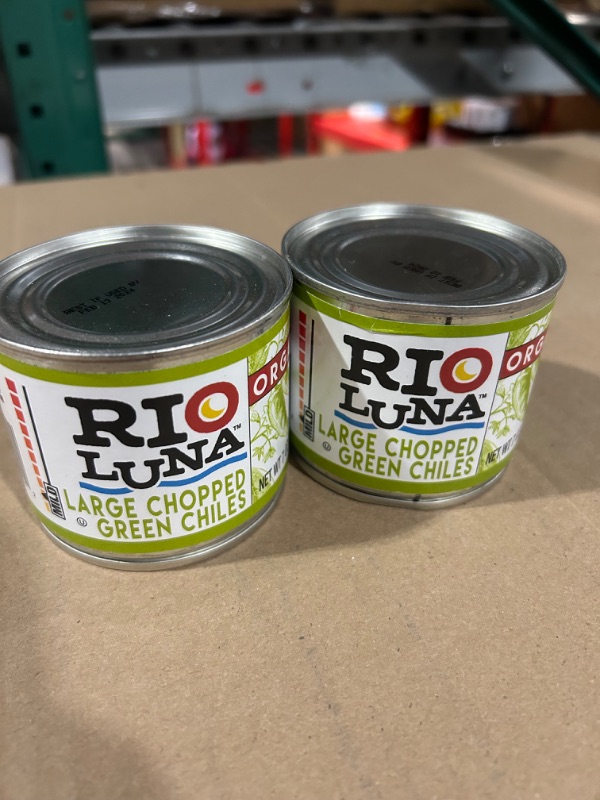 Photo 2 of (2 PACK) RIO LUNA CHILE GRN CHPPD LG ORG 7 OZ