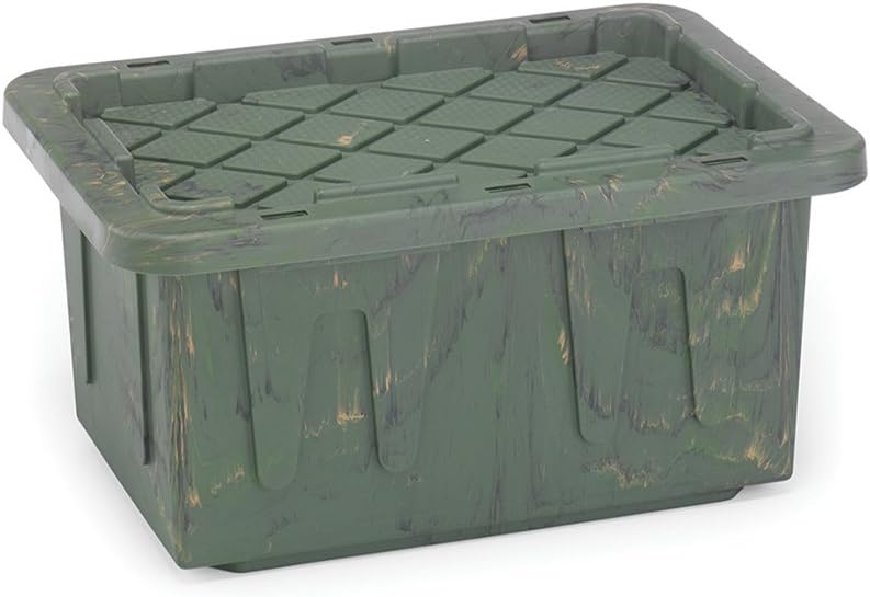 Photo 1 of * see all images *
HOMZ Durabilt Camo Box Set, 15-Gallon, Green
