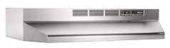 Photo 1 of (READ FULL POST) Broan-NuTone 413004 Non-Ducted Ductless Range Hood with Lights Exhaust Fan for Under Cabinet, 30-Inch, Stainless Steel & 423004 30-inch Under-Cabinet Range Hood with 2-Speed Exhaust Fan and Light 30-Inch Stainless Steel Hood + Range Hood
