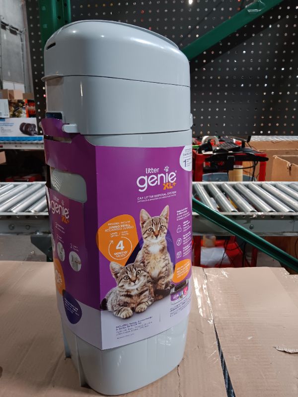 Photo 1 of * broken lid * see images *
Litter Genie XL+ Pail | Cat Litter Waste Disposal System for Odor Control |