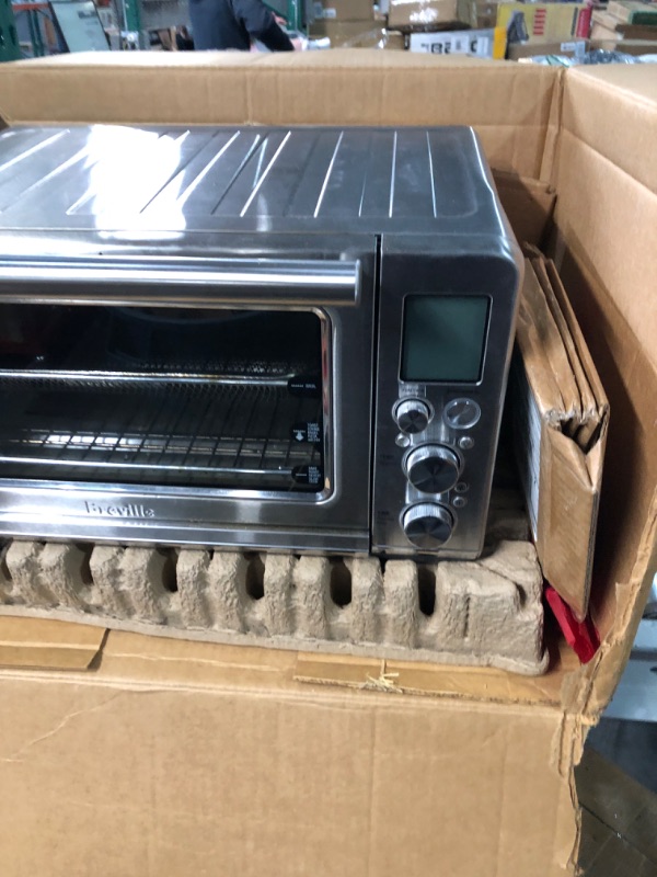 Photo 3 of (READ NOTES) Breville Smart Oven Air Fryer Toaster Oven, Brushed Stainless Steel, BOV860BSS