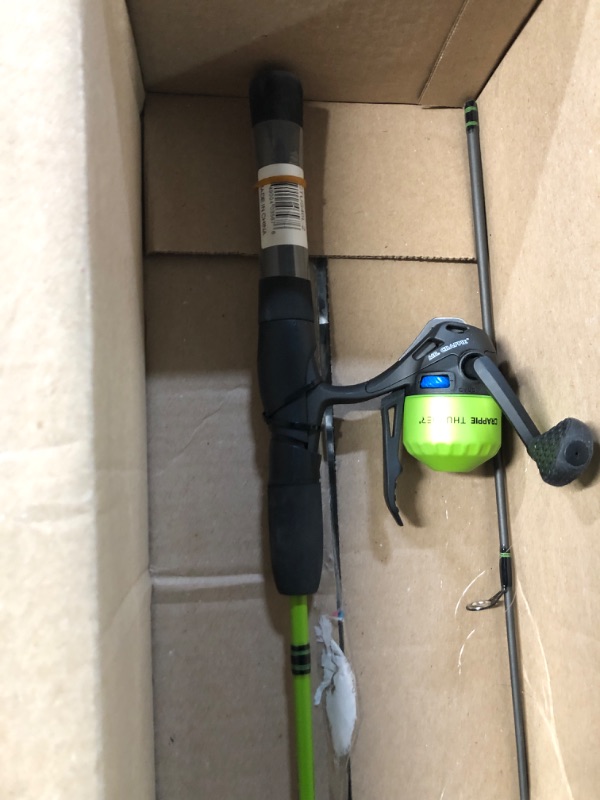 Photo 4 of Lew's Crappie Thunder Underspin Reel and Fishing Rod Combo, 4-Foot 6-Inch 2-Piece 
