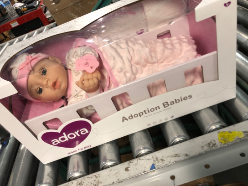 Photo 1 of Adora Adoption Baby Hope - 16 inch Realistic Newborn Baby Doll with Doll Accessories and Certificate of Adoption