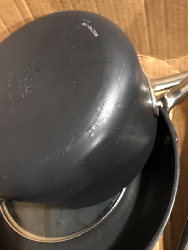 Photo 6 of ***USED - DAMAGED - SCRATCHED***
All-Clad Essentials Hard Anodized Nonstick Cookware Set 10 Piece