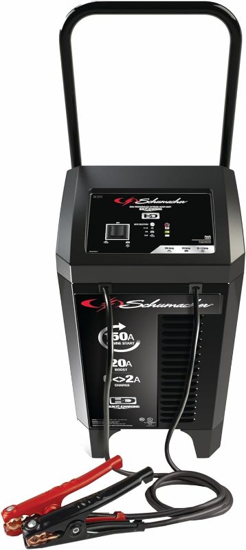 Photo 1 of Schumacher SC1364 Battery Charger, Engine Starter, Boost Maintainer, and Auto Desulfator - 150 Amp/20 Amp, 12V - For Cars, Trucks, SUVs, RVs