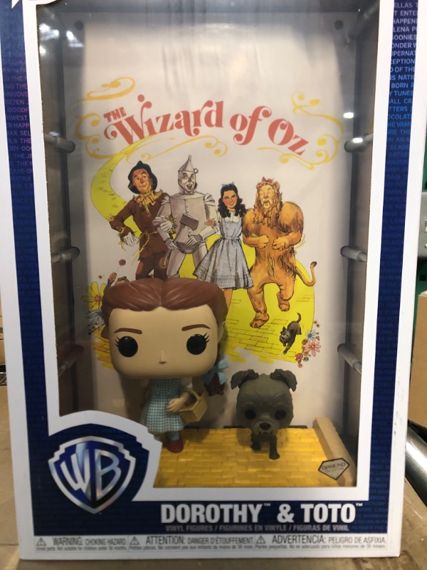 Photo 4 of **BOX IS SLIGHTLY DAMAGED**  Funko Pop! Movie Poster: WB 100 - Wizard of Oz, Dorothy & Toto