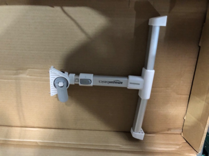 Photo 1 of FOR PARTS** Amazon Basics Adjustable Laptop Tray Table - Lap Desk Fits 17-Inch Laptop - Large Large Table