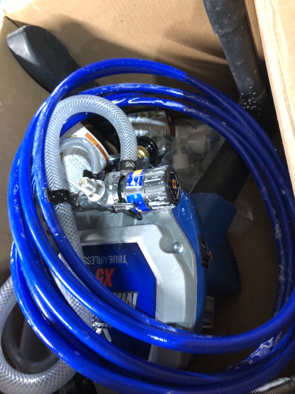 Photo 1 of **partsn only does not pump no refunds** Graco Magnum 262800 X5 Stand Airless Paint Sprayer, Blue Magnum X5 Airless Paint Sprayer
