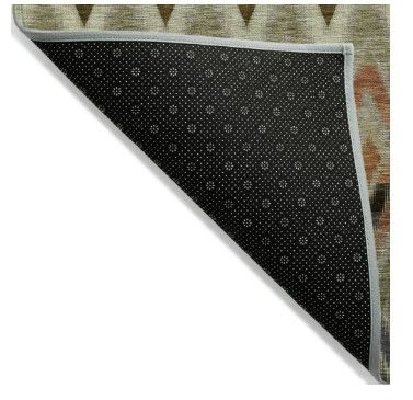 Photo 5 of (READ NOTES) Addison Rugs ACN617 Machine Washable Indoor/Outdoor Chantille Taupe 10' x 14' Rug
