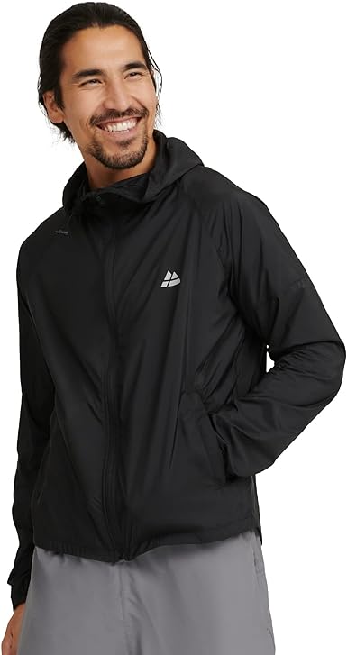 Photo 1 of DANISH ENDURANCE Men's Windbreaker Jacket, Hoodie, Lightweight, Breathable
 
