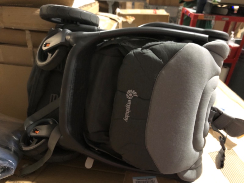 Photo 4 of **READ NOTES BELOW**Ergobaby Metro+ Deluxe Compact Baby Stroller,for Overhead Airplane Storage (Carries up to 50 lbs), Car Seat Compatible, Empire State Green
 
