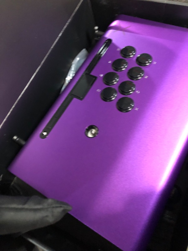 Photo 4 of Victrix by PDP Pro FS Arcade Fight Stick for PlayStation 5 - Purple Pro FS Purple