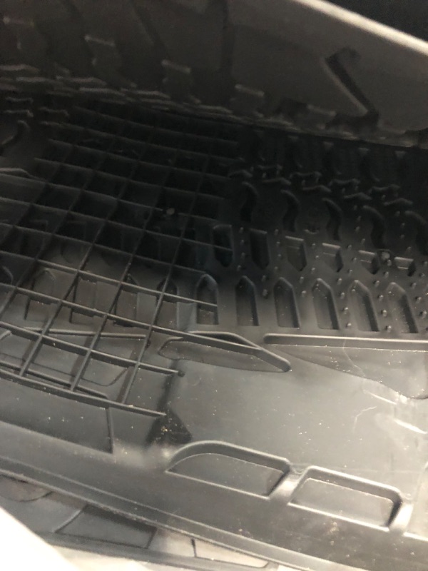 Photo 2 of Floor Mats Compatible with Wrangler JK Unlimited, All Weather Front & Rear Complete Set 