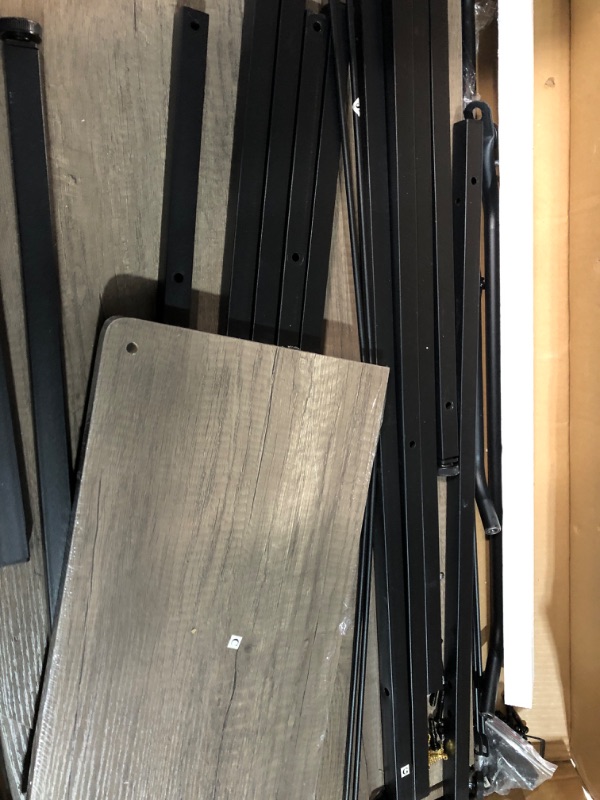 Photo 1 of (READ NOTES) Coleshome 59" L Shaped Gaming Desk Oak Grey Oak 59 inch