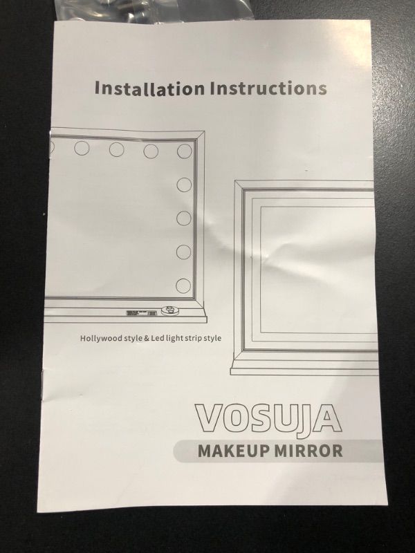 Photo 4 of [FOR PARTS, READ NOTES] NONREFUNDABLE
Vanity Mirror with Lights, 23" x 18"