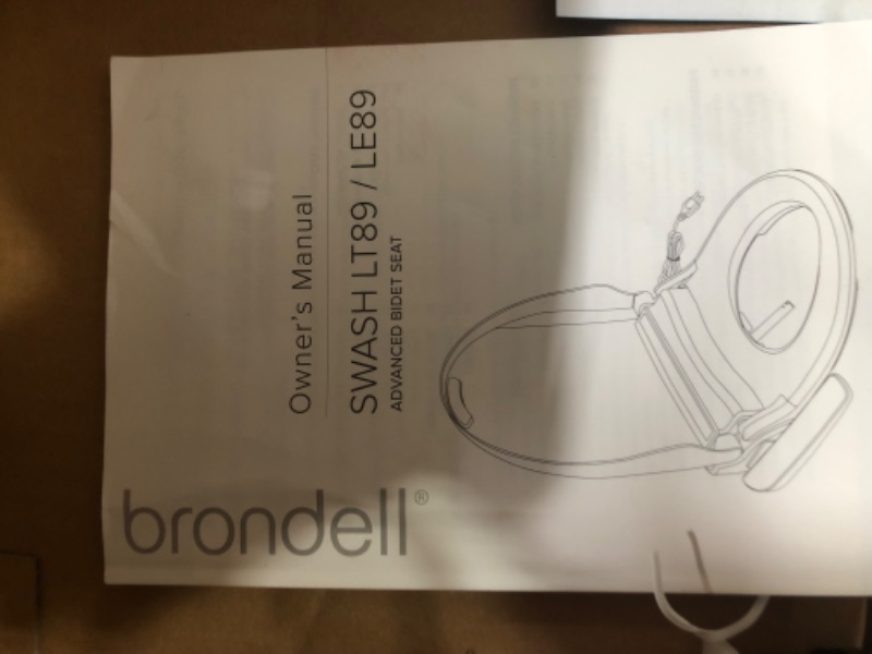 Photo 6 of Brondell LT89 Swash Electronic Bidet Seat LT89, Fits Elongated Toilets, White