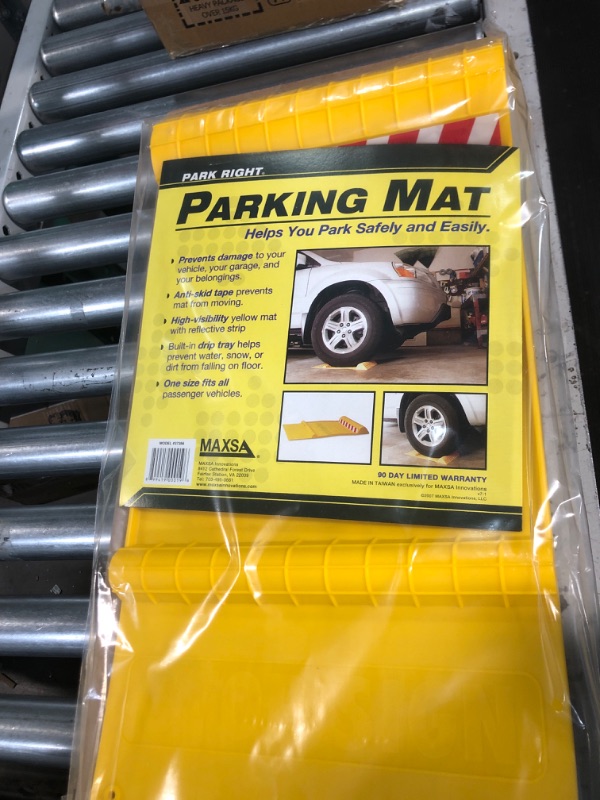 Photo 2 of Maxsa 37356-RS Park Right Perfect Parking Self Adhesive Anti-skid Parking Mat 