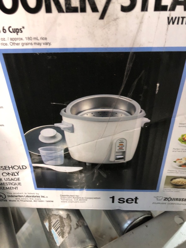 Photo 3 of Zojirushi NHS-10 6-Cup (Uncooked) Rice Cooker 6 Cup