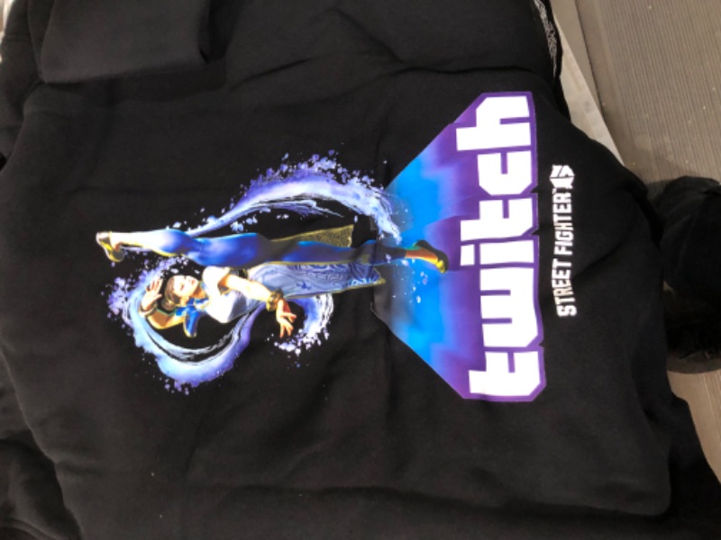 Photo 3 of Twitch x Street Fighter 6 Hoodie Medium Black