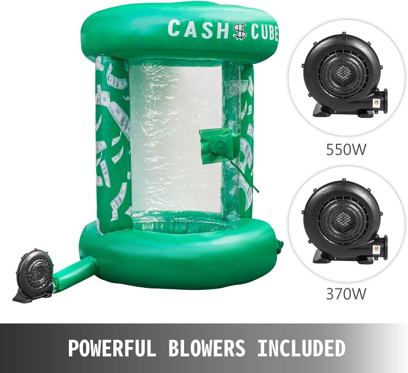 Photo 1 of  Inflatable Cash Cube with Two Blowers