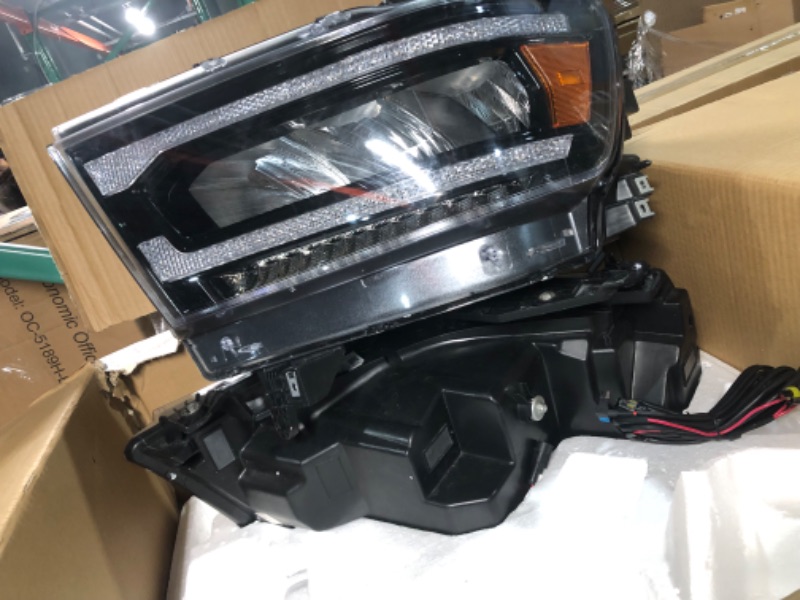 Photo 5 of (PARTS ONLY)Form Lighting Sequential LED Headlights compatible with Ram 1500 2019-2023 (pair)
