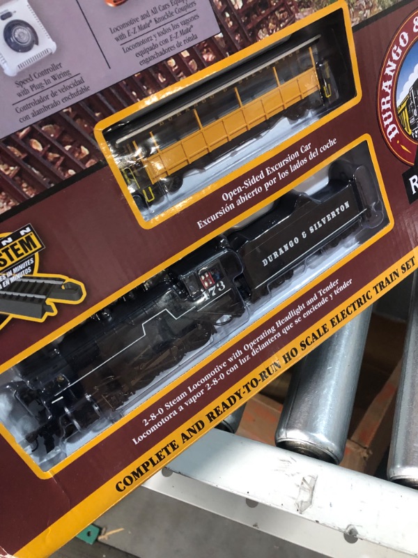 Photo 5 of Bachmann Trains - Durango & Silverton Ready To Run Electric Train Set - HO Scale