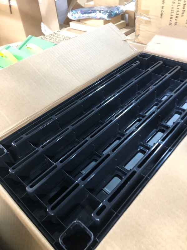 Photo 2 of * SEE NOTES * 10 Pack Strong Plant Growing Trays, Extra Strength Durable Black Plastic 