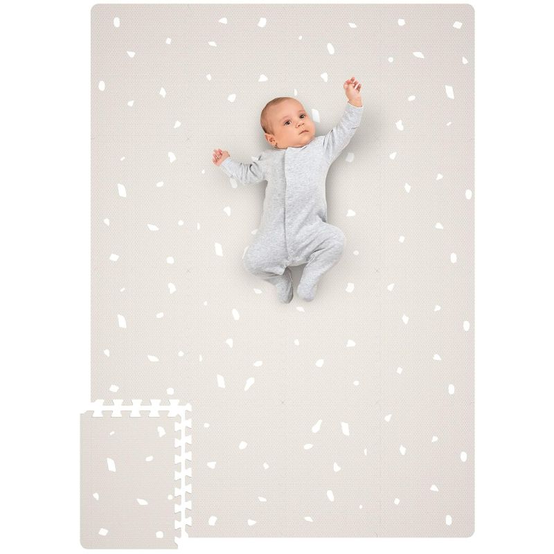 Photo 1 of * SEE NOTES * Stylish 5.6 x 4 ft. Soft Foam Baby Play Mat - Safe, Easy to Clean Modern Playroom Floor Mat