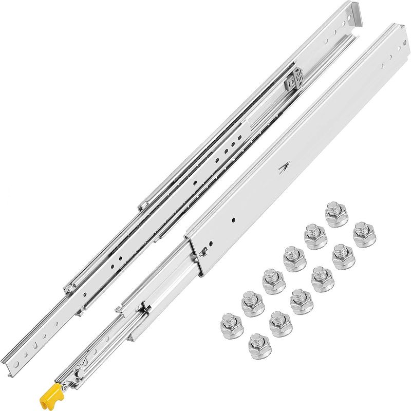 Photo 1 of * SEE NOTES * VEVOR Drawer Slides, 1 Pair 60inch Locking Drawer Slides, 500lbs Load 