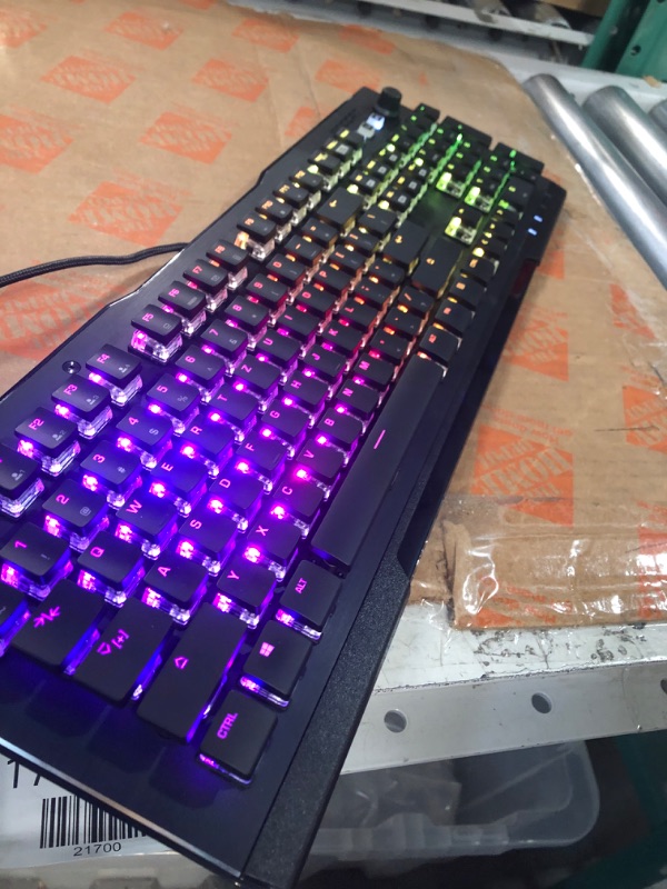 Photo 10 of * SEE NOTES * ROCCAT Vulcan 121 Mechanical PC Tactile Gaming Keyboard, Titan Switch, AIMO RGB Backlit 