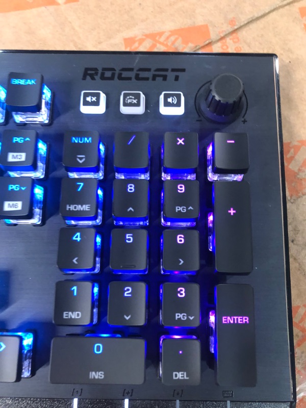 Photo 7 of * SEE NOTES * ROCCAT Vulcan 121 Mechanical PC Tactile Gaming Keyboard, Titan Switch, AIMO RGB Backlit 