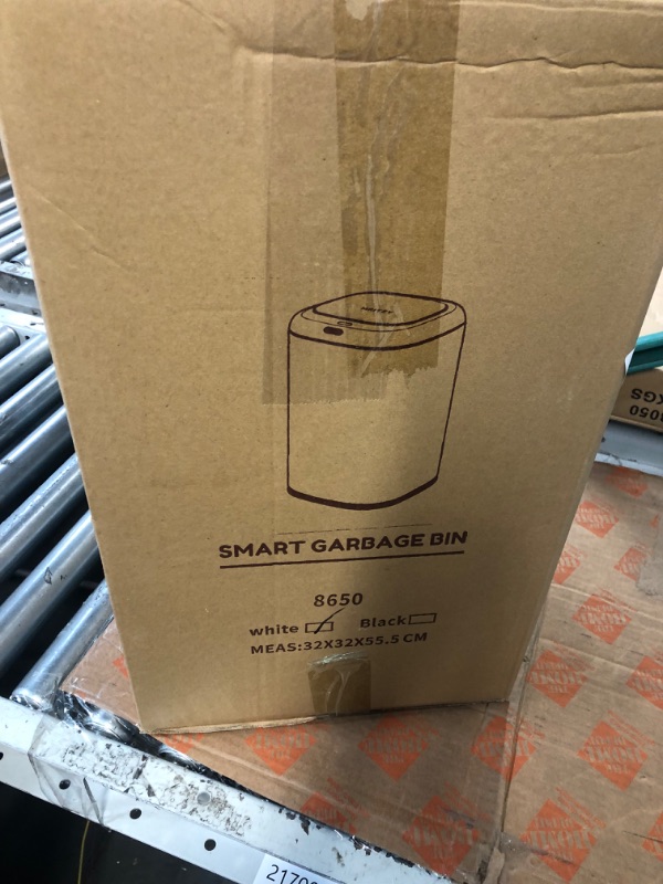 Photo 1 of * SEE NOTES * Sooyee 14 Liter Automatic Trash Can with lid,3.6 GALLON