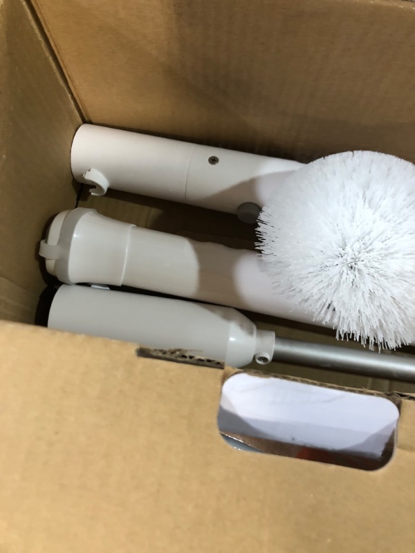 Photo 3 of **NONREFUNDABLE**FOR PARTS OR REPAIR**SEE NOTES**
Electric Spin Scrubber,SIMWAL Electric Scrubber for Cleaning with 7 Replaceable Heads,24/44IN Shower Scrubber with Long Handle&2 Angle for Hard-to-Reach Area,Power Scrubber for Cleaning Tub/Stove/Car Blue