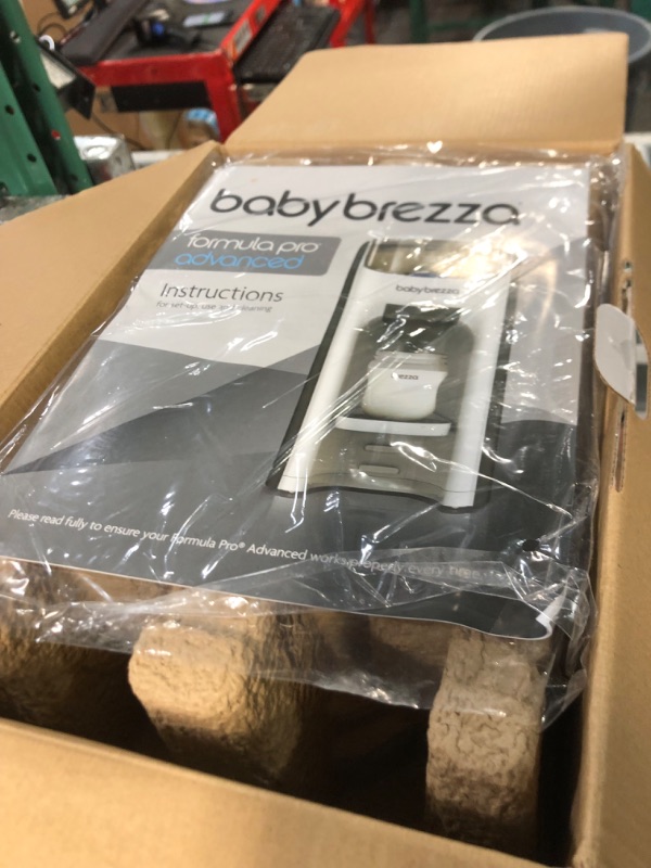 Photo 5 of New and Improved Baby Brezza Formula Pro Advanced Formula Dispenser Machine - Automatically Mix a Warm Formula Bottle Instantly - Easily Make Bottle with Automatic Powder Blending