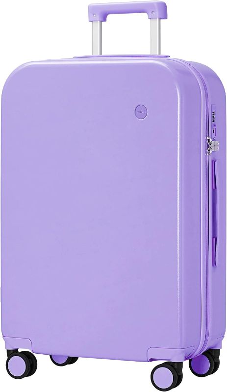 Photo 1 of * SEE NOTES * ANIIC Luggage Suitcases With Wheels 20inch Hard Suitcase Business Travel Luggage?Portable Suitcases With Wheels Double Zipper Suitcase Spinner Luggages (Color : Purple, Size : 20inch)