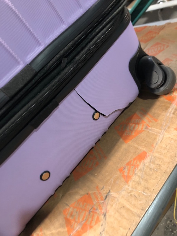 Photo 6 of * SEE NOTES * ANIIC Luggage Suitcases With Wheels 20inch Hard Suitcase Business Travel Luggage?Portable Suitcases With Wheels Double Zipper Suitcase Spinner Luggages (Color : Purple, Size : 20inch)