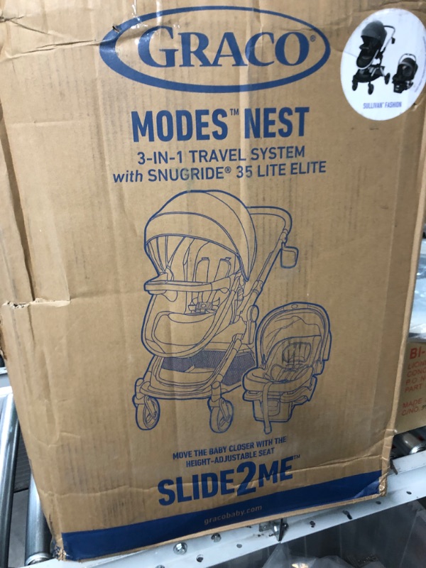 Photo 2 of * SEE NOTES * Graco Modes Nest Travel System Includes Baby Stroller with Height Adjustable Reversible Seat