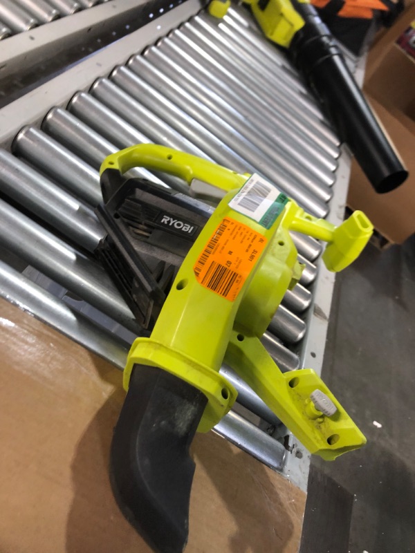 Photo 2 of * SEE NOTES ****PARTS ONLY NO REFUNDABLE NO RETURNS SOLD AS IS**** RYOBI 110 MPH 525 CFM 40-Volt Lithium-Ion Cordless Variable-Speed Jet Fan Bare Tool Leaf Blower