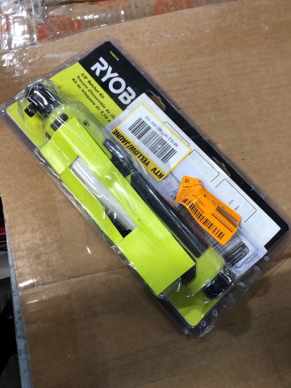 Photo 2 of * SEE NOTES * RYOBI USB Lithium 3/8 in. Ratchet Kit with 2.0 Ah Battery and USB Charging Cable