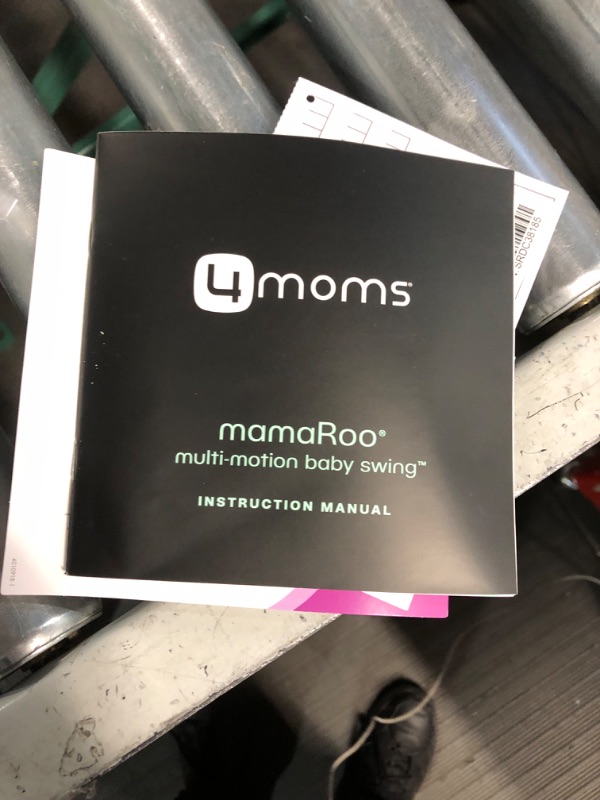 Photo 4 of 4moms MamaRoo Multi-Motion Baby Swing, Bluetooth Enabled with 5 Unique Motions, Black