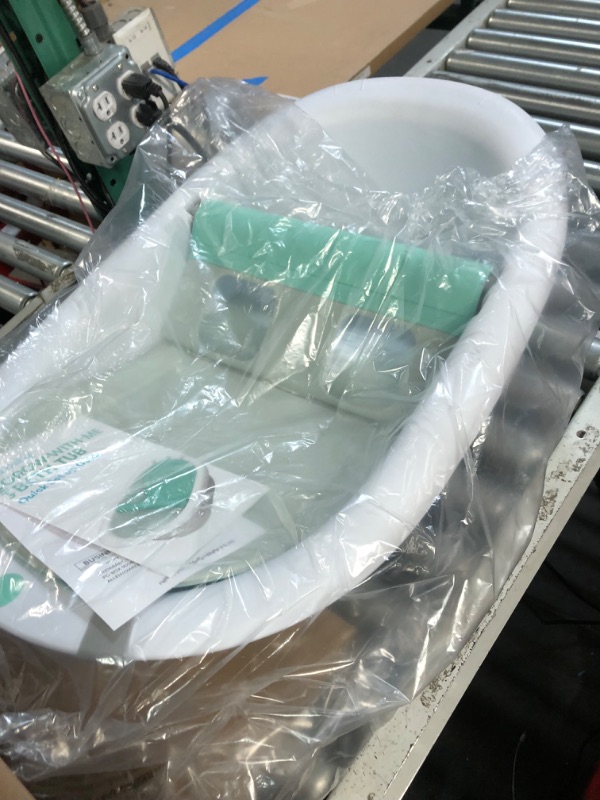 Photo 1 of 4-in-1 Grow-with-Me Bath Tub by Frida Baby Transforms Infant Bathtub to Toddler Bath Seat with Backrest for Assisted Sitting in Tub