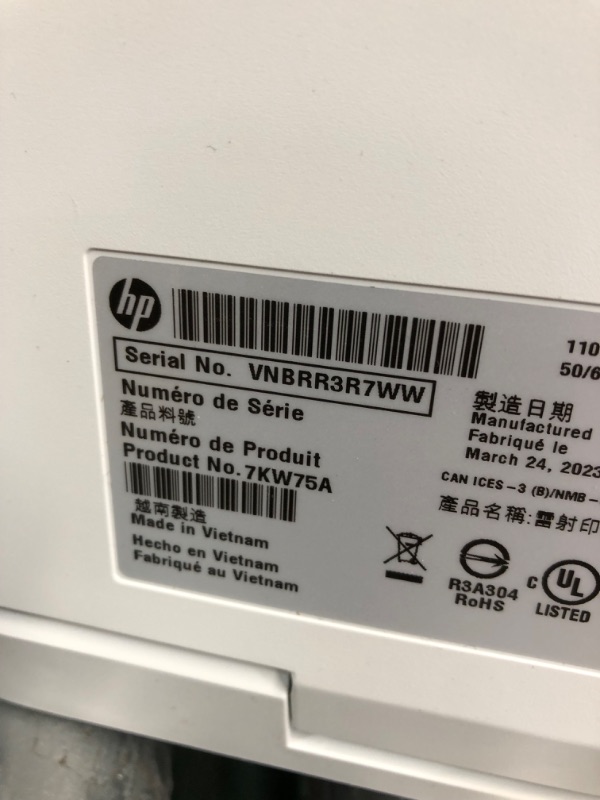 Photo 5 of HP Color LaserJet Pro M283fdw Wireless All-in-One Laser Printer, Remote Mobile Print, Scan & Copy, Duplex Printing, Works with Alexa (7KW75A), White