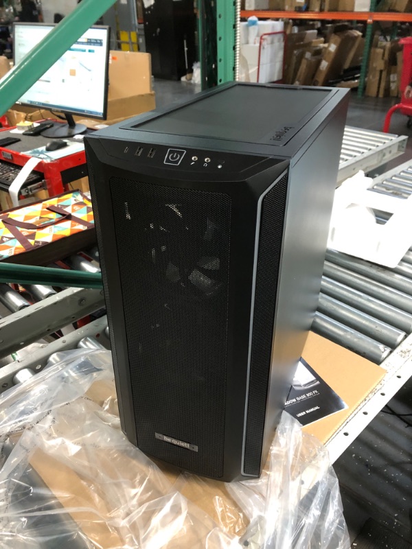 Photo 2 of be quiet! Shadow Base 800 FX - ARGB - 4 Light Wings 140mm PWM Fans - Mid-Tower PC Gaming Case - 420mm radiators or E-ATX motherboards Support - Black - BGW63