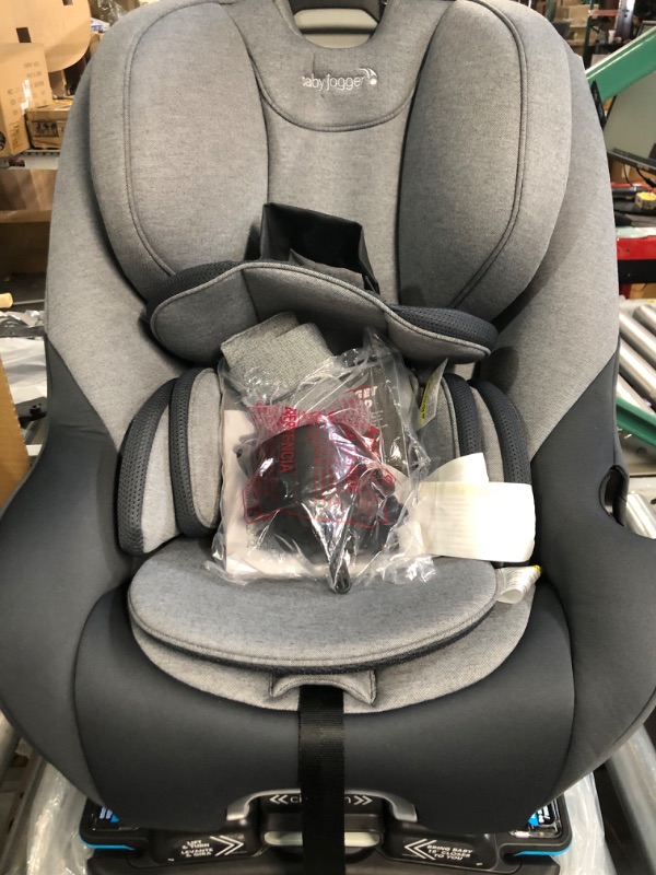 Photo 4 of (READ NOTES) Baby Jogger City Turn Rotating Convertible Car Seat | Unique Turning Car Seat Rotates for Easy in and Out, Phantom Grey