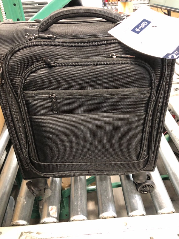 Photo 4 of Coolife Underseat Carry On Luggage Suitcase Softside Lightweight Rolling Travel Bag