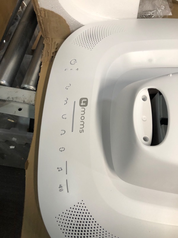 Photo 1 of 4moms MamaRoo Multi-Motion Baby Swing, Bluetooth Baby Swing with 5 Unique Motions, Grey