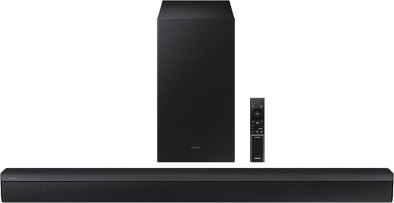 Photo 1 of SAMSUNG HW-B450 2.1ch Soundbar w/Dolby Audio, Subwoofer Included